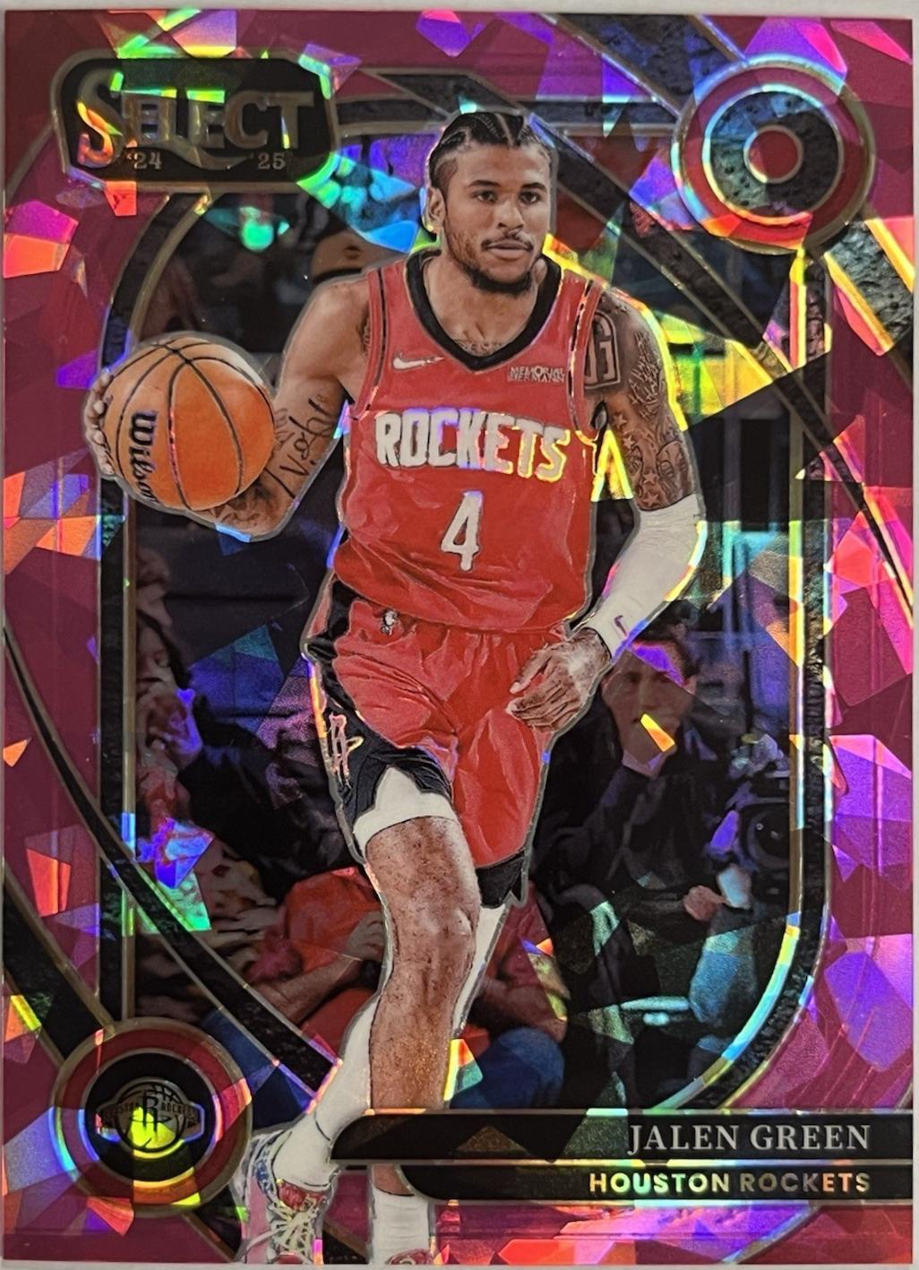 Jalen Green [Pink Cracked Ice Prizm] #251