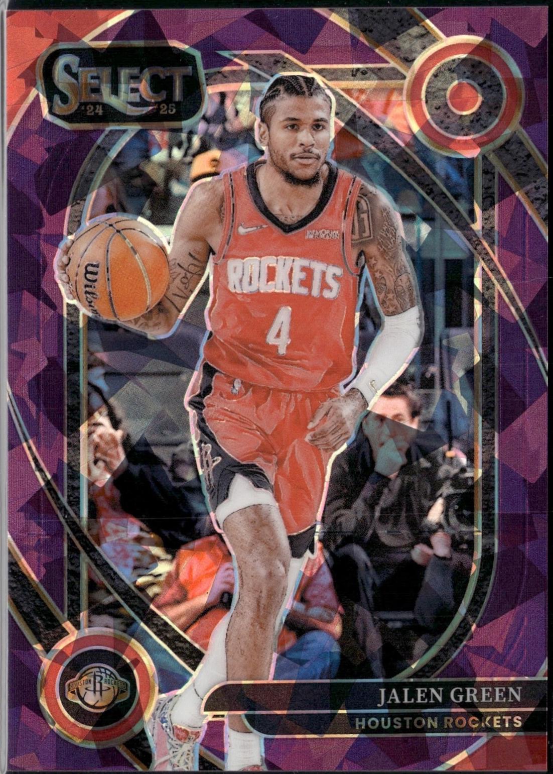 Jalen Green [Purple Cracked Ice Prizm] #251