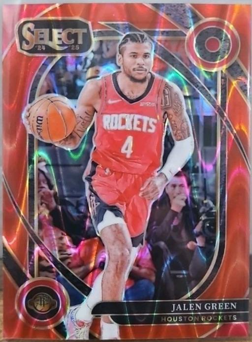 Jalen Green [Red Tectonic Prizm] #251