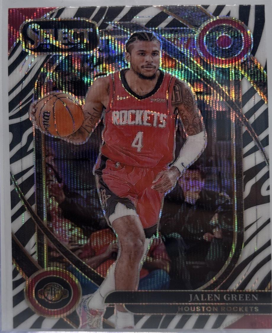 Jalen Green [Zebra Prizm] #251