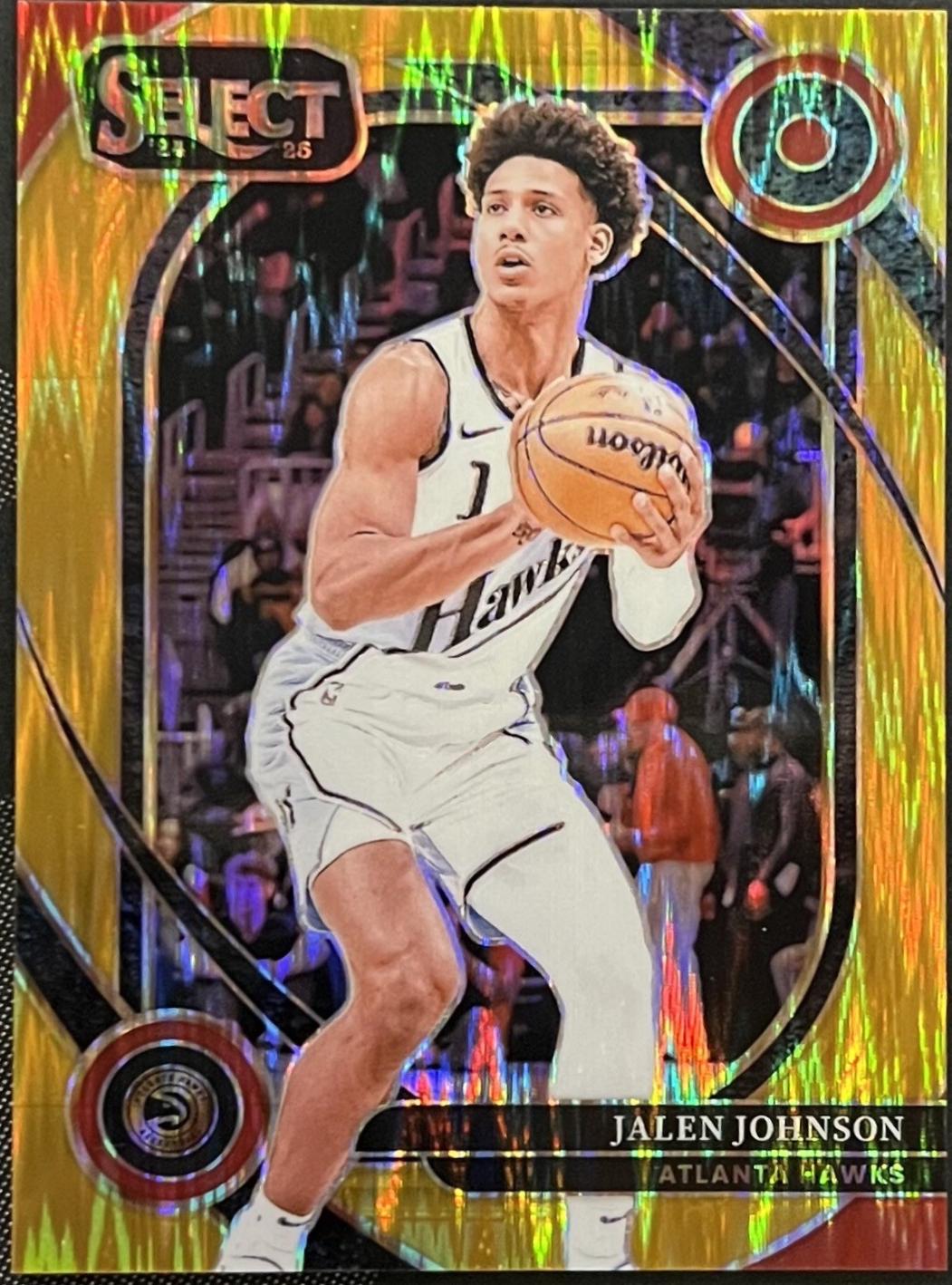 Jalen Johnson [Gold Flash Prizm] #247