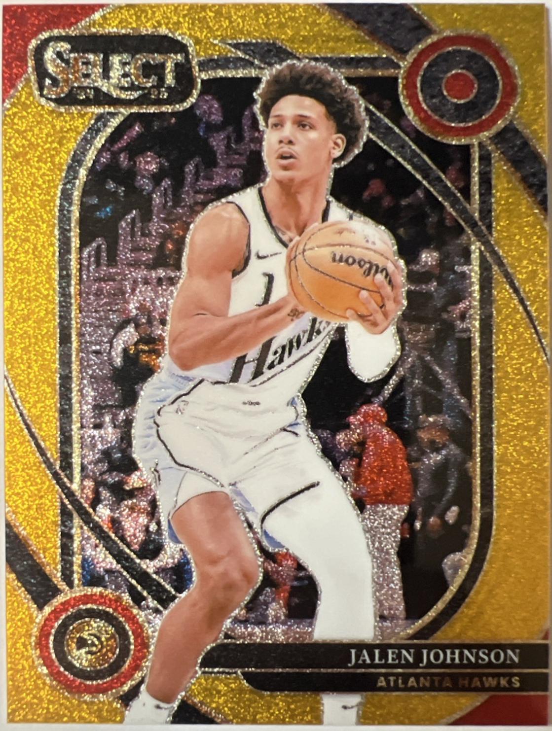 Jalen Johnson [Gold Glitter Prizm] #247