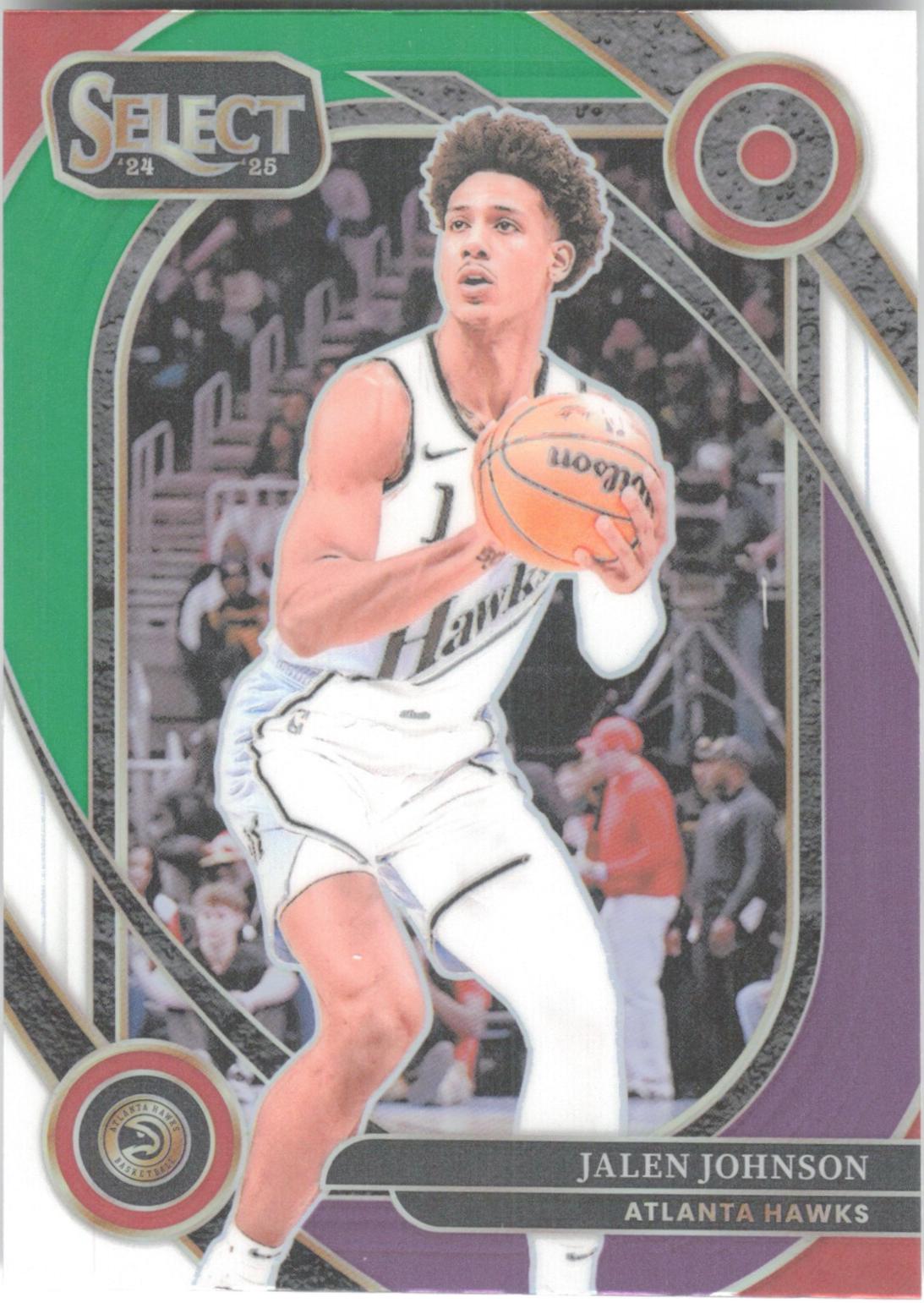 Jalen Johnson [Green White Purple Prizm] #247