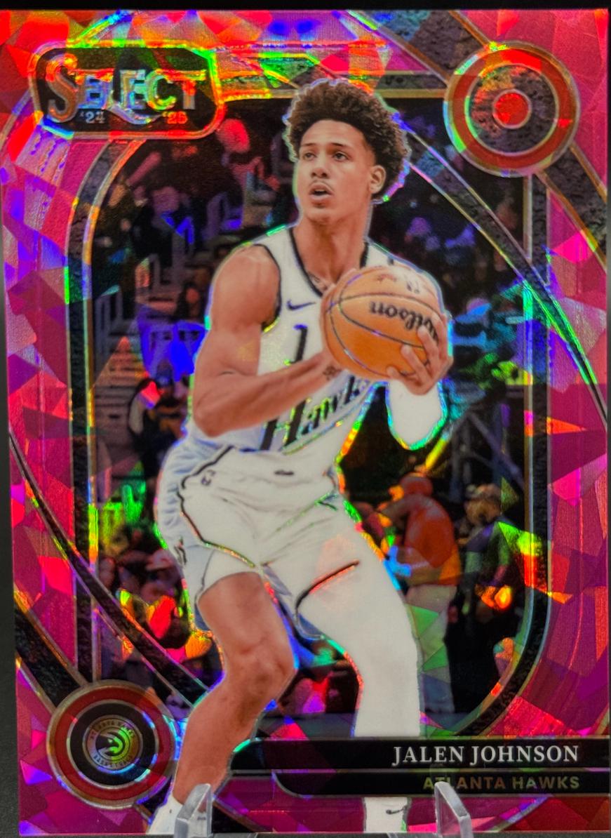 Jalen Johnson [Pink Cracked Ice Prizm] #247