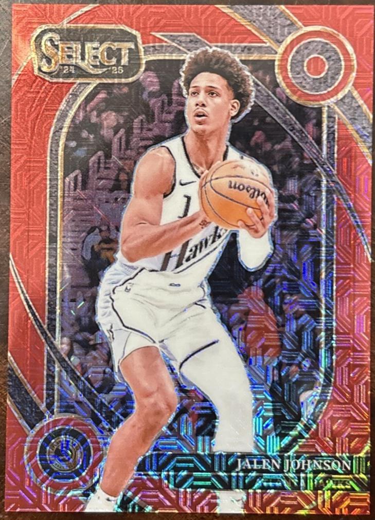 Jalen Johnson [Red Mojo Prizm] #247