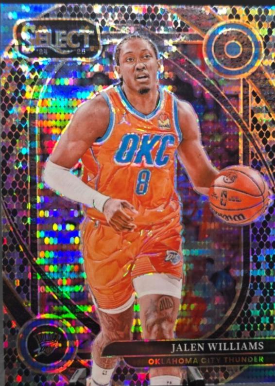 Jalen Williams [Black Snake Skin Pulsar Prizm] #201