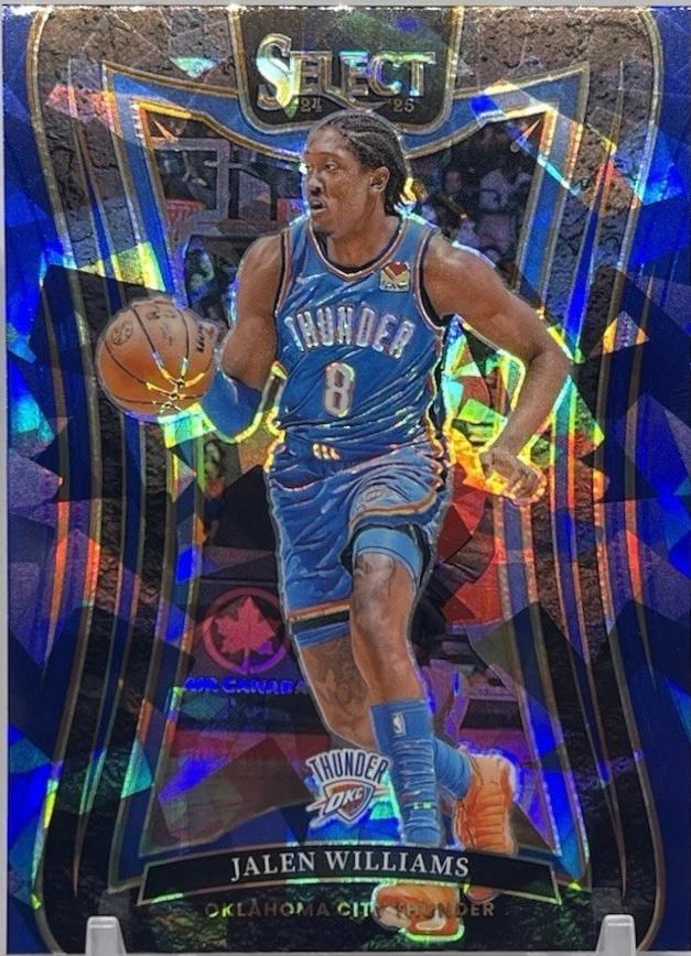 Jalen Williams [Blue Cracked Ice Prizm] #312