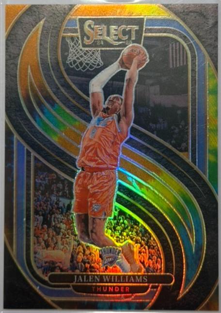 Jalen Williams [Blue Disco Prizm] #124