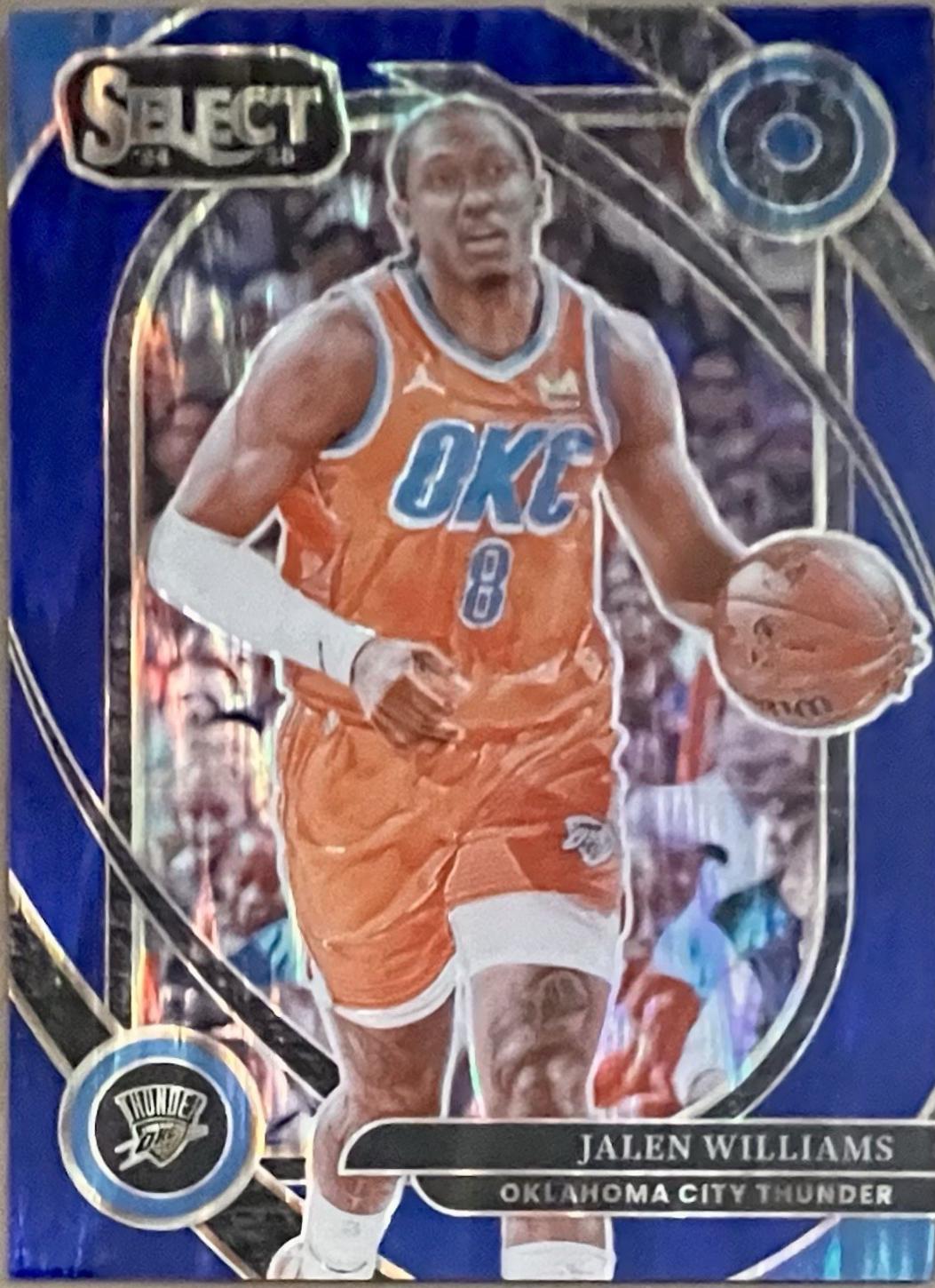 Jalen Williams [Blue Flash Prizm] #201