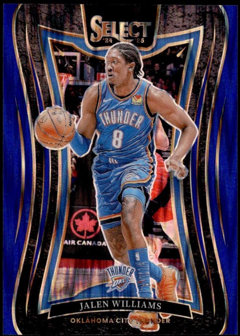 Jalen Williams [Blue Flash Prizm] #312