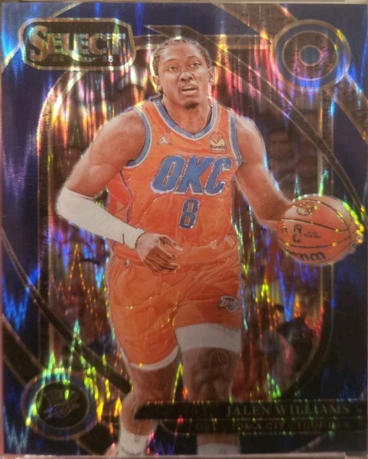 Jalen Williams [Blue Tectonic Prizm] #201