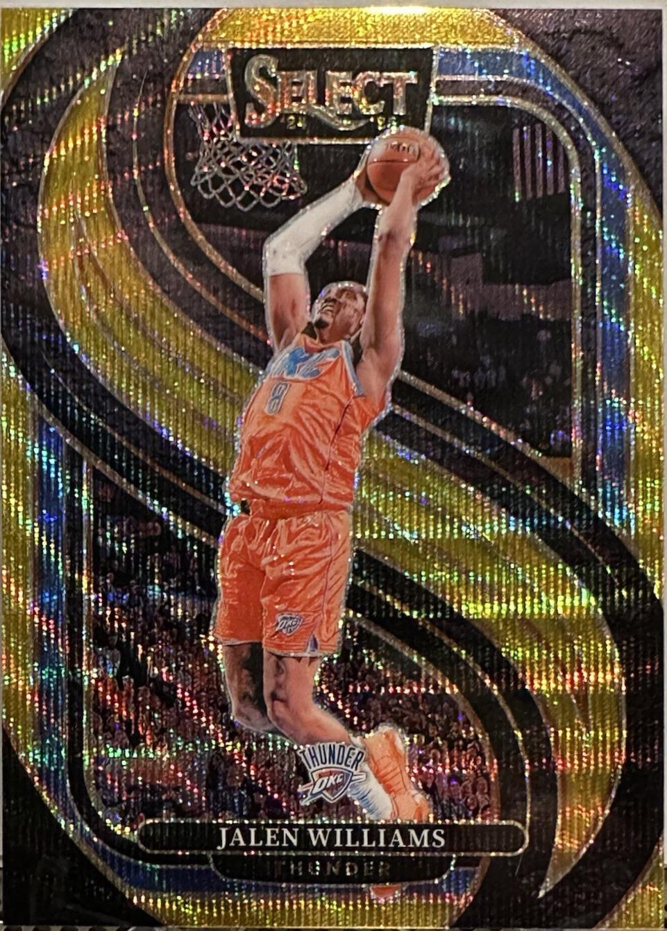 Jalen Williams [Gold Prizm] #124