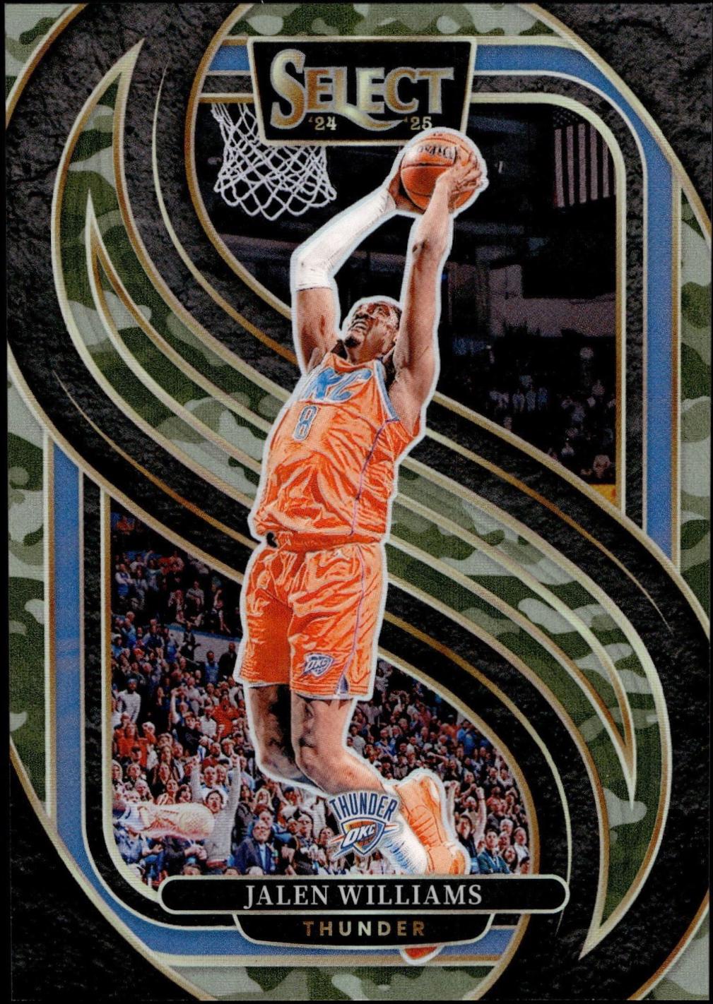 Jalen Williams [Green Camo Prizm] #124