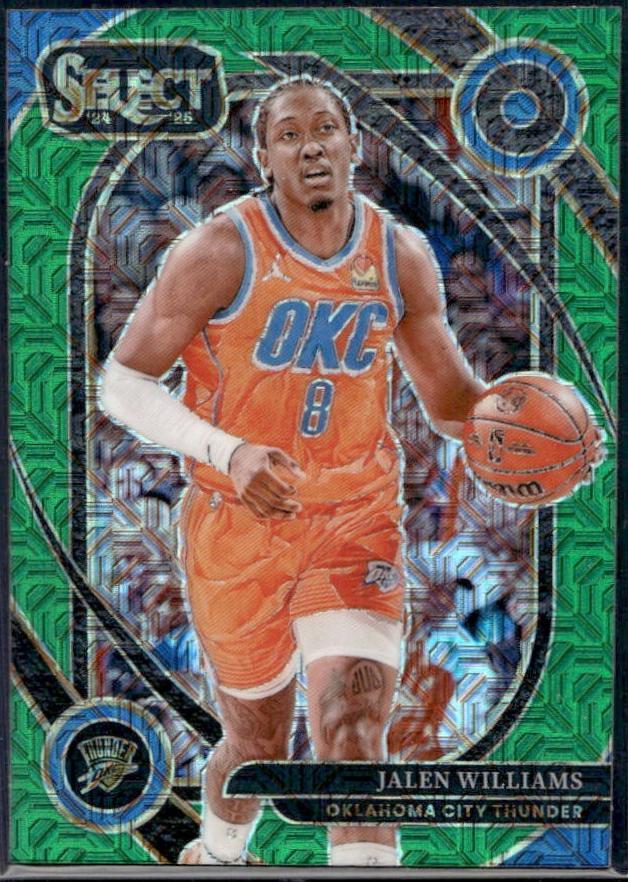 Jalen Williams [Green Mojo Prizm] #201
