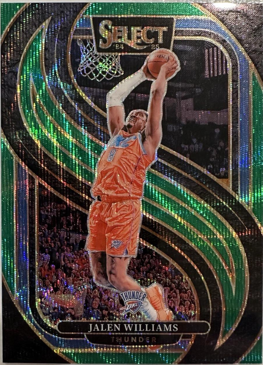Jalen Williams [Green Wave Prizm] #124