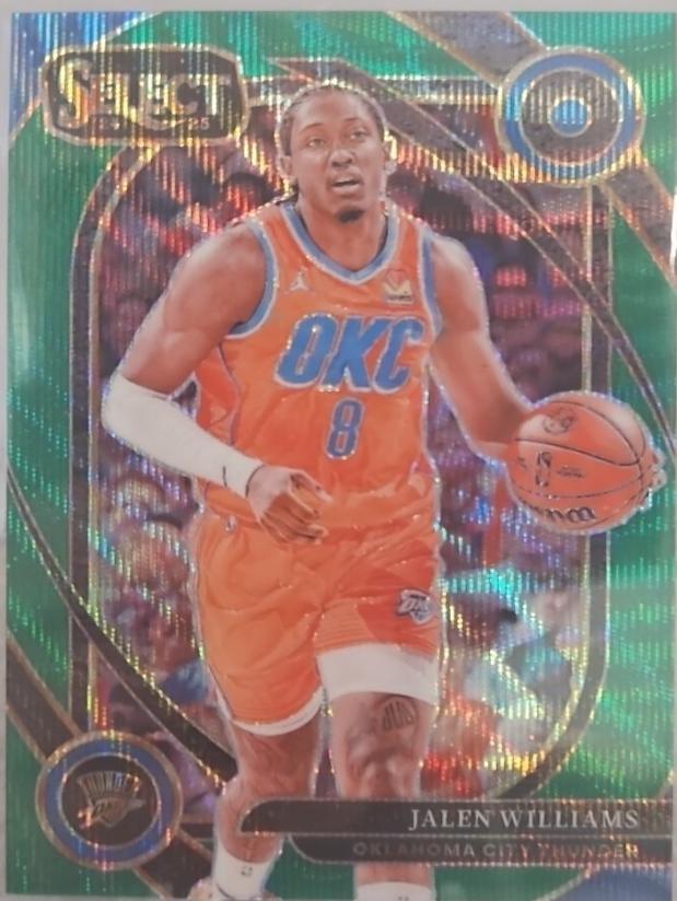 Jalen Williams [Green Wave Prizm] #201