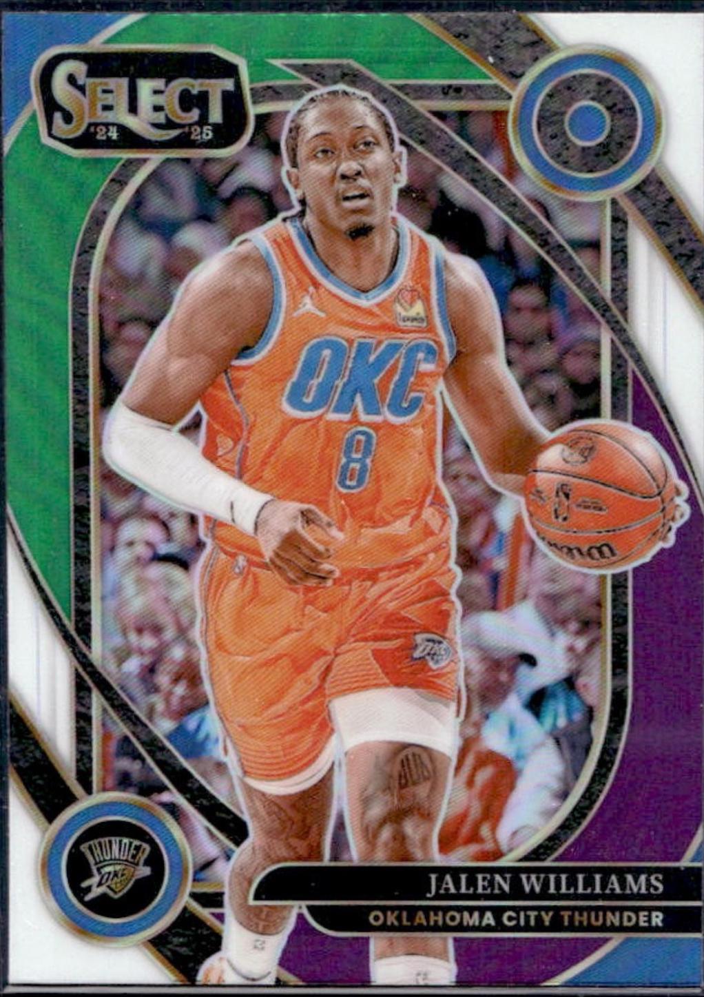 Jalen Williams [Green White Purple Prizm] #201