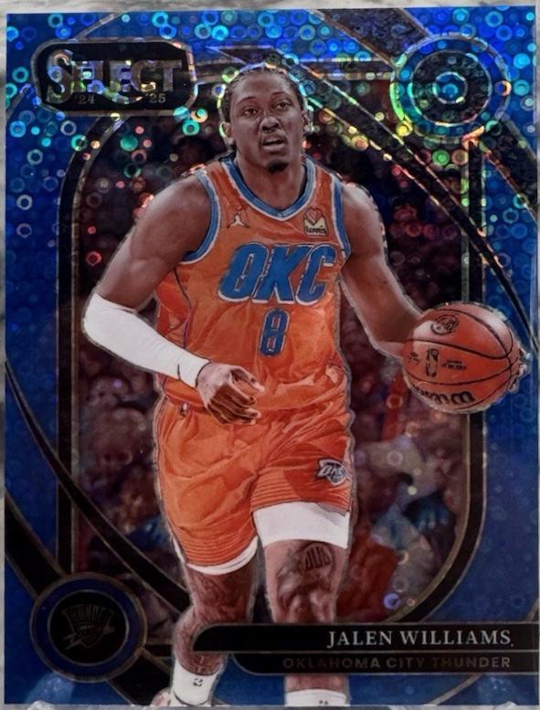 Jalen Williams [Light Blue Disco Prizm] #201