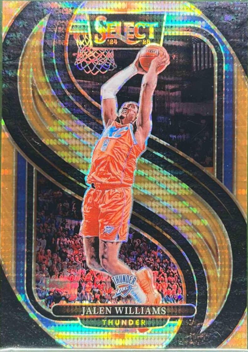 Jalen Williams [Neon Orange Pulsar Prizm] #124