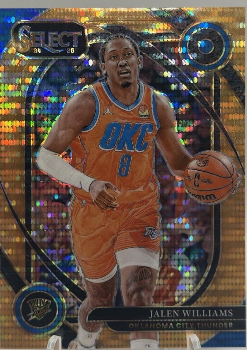Jalen Williams [Neon Orange Pulsar Prizm] #201