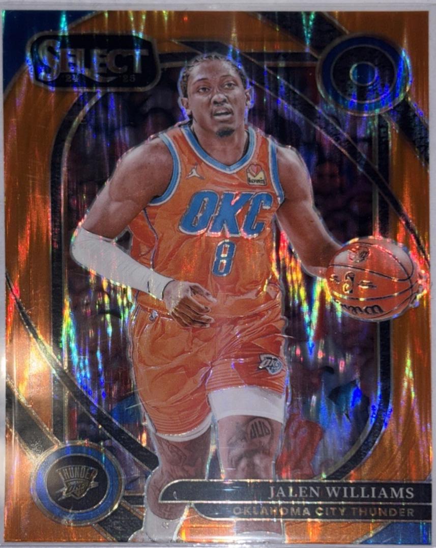 Jalen Williams [Orange Flash Prizm] #201