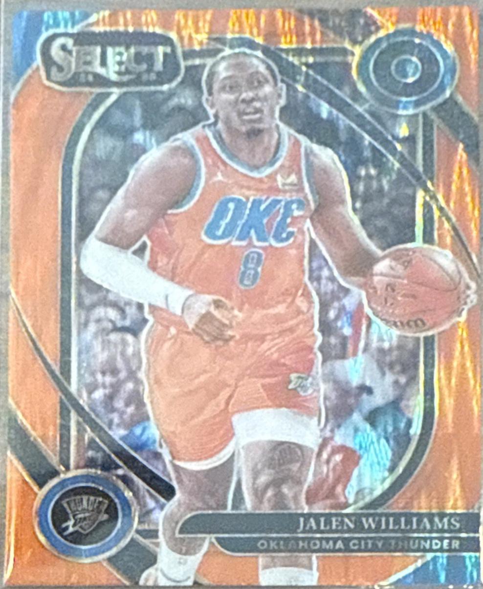 Jalen Williams [Orange Tectonic Prizm] #201