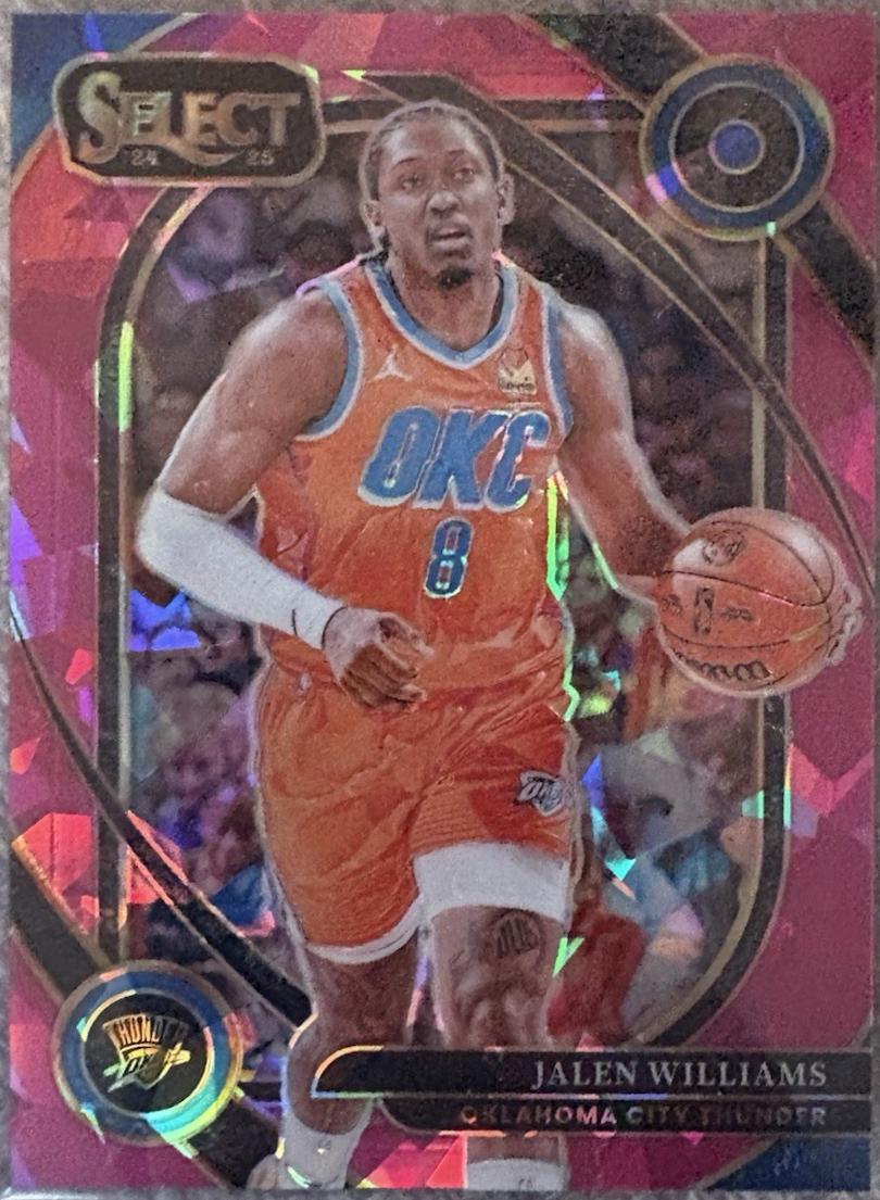 Jalen Williams [Pink Cracked Ice Prizm] #201