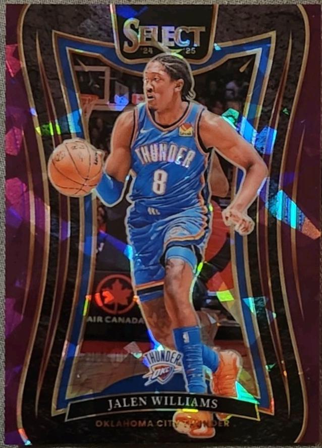 Jalen Williams [Purple Cracked Ice Prizm] #312