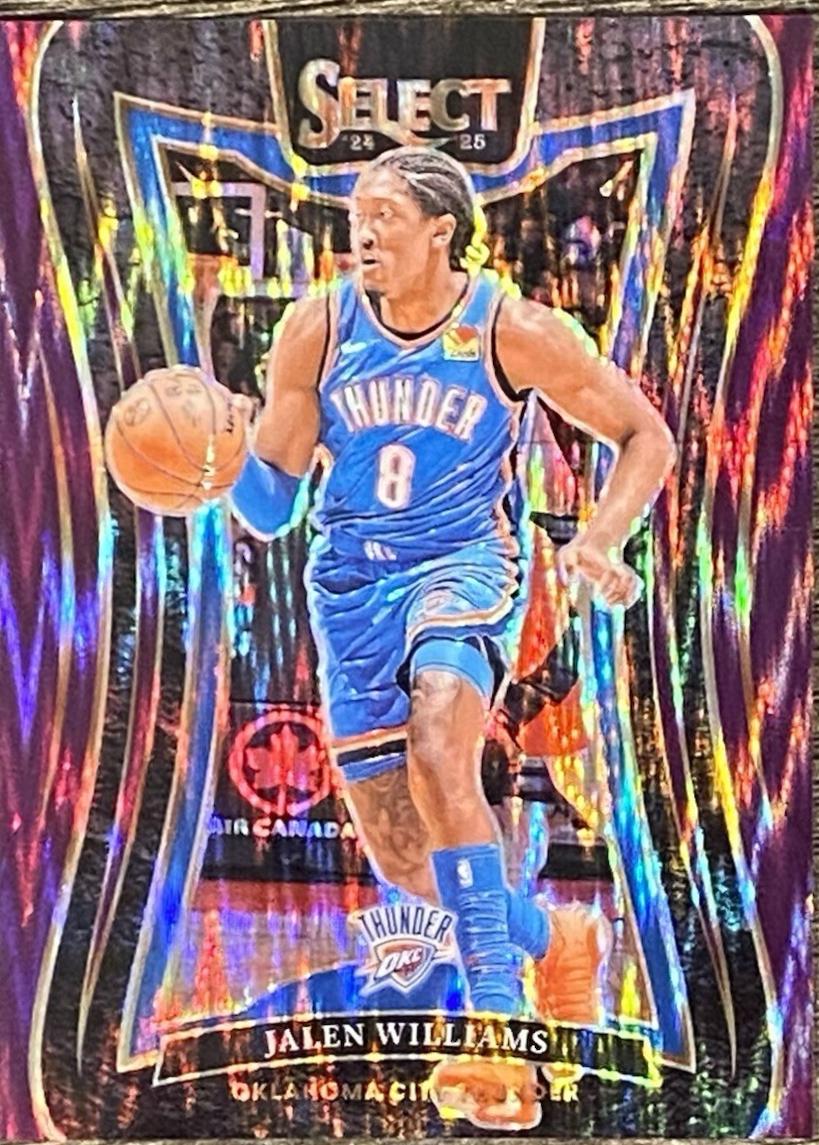 Jalen Williams [Purple Flash Prizm] #312