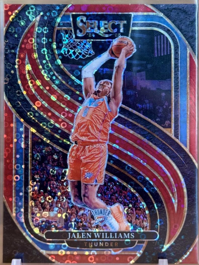 Jalen Williams [Red Disco Prizm] #124