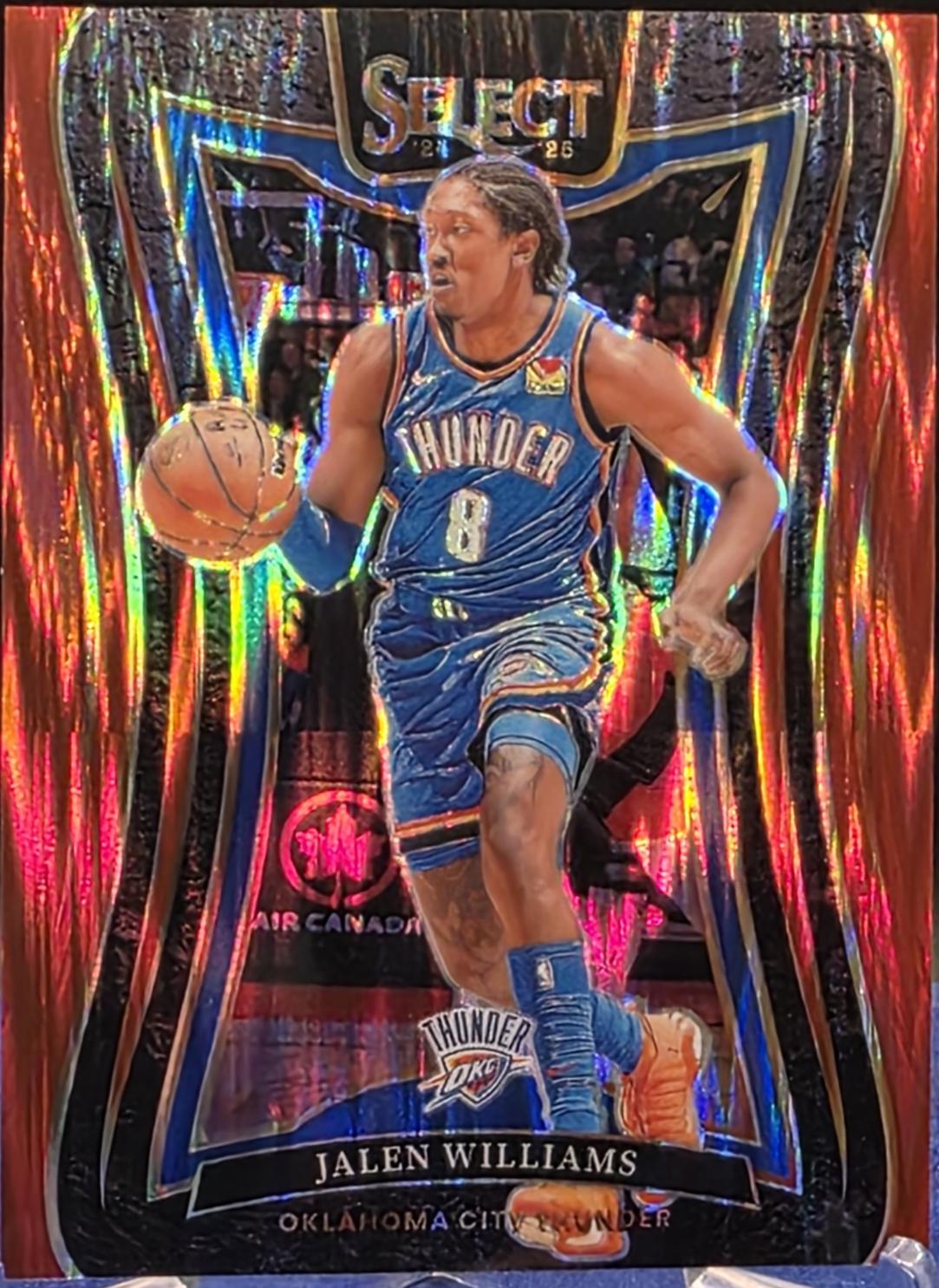 Jalen Williams [Red Flash Prizm] #312