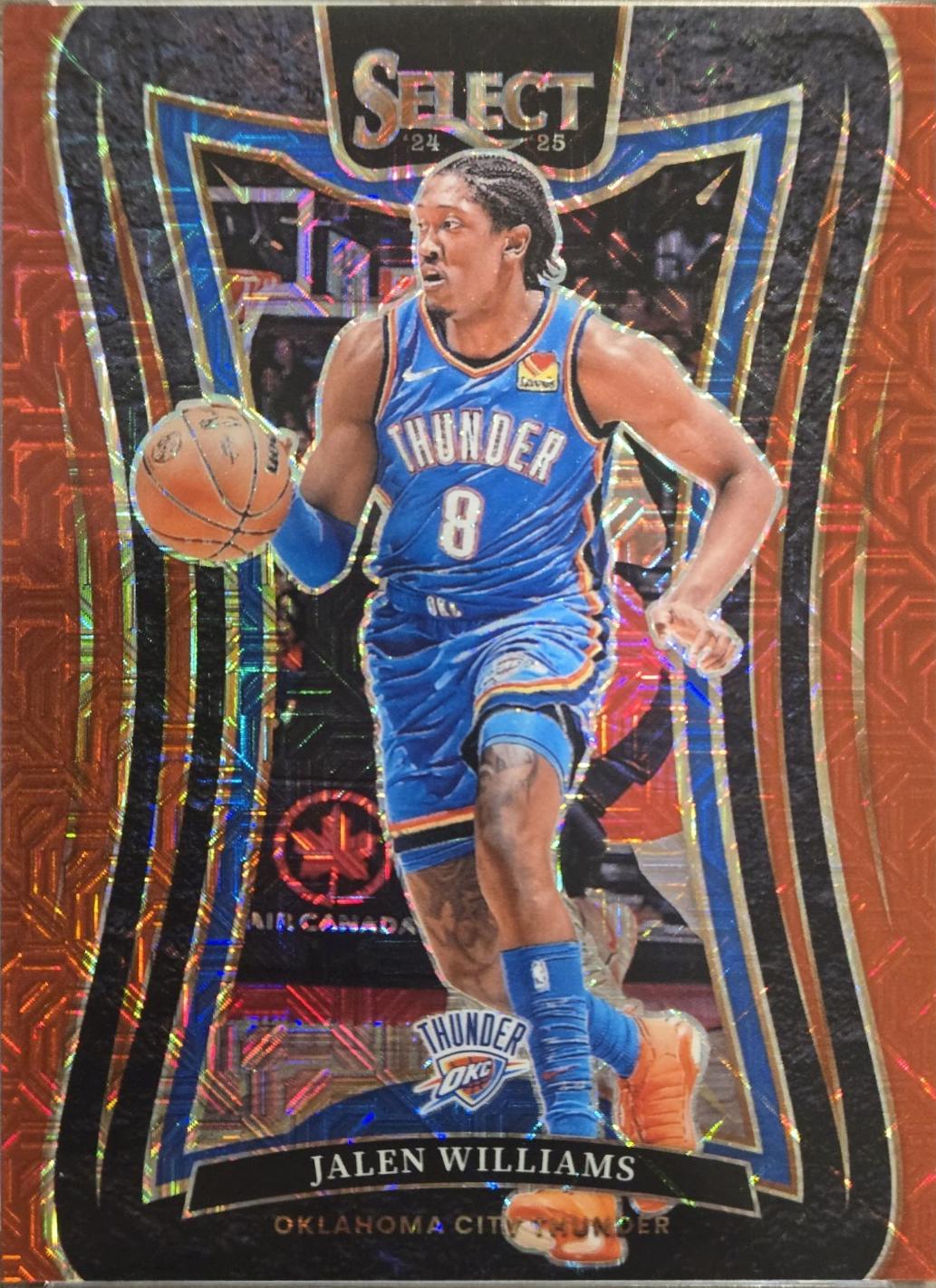 Jalen Williams [Red Mojo Prizm] #312