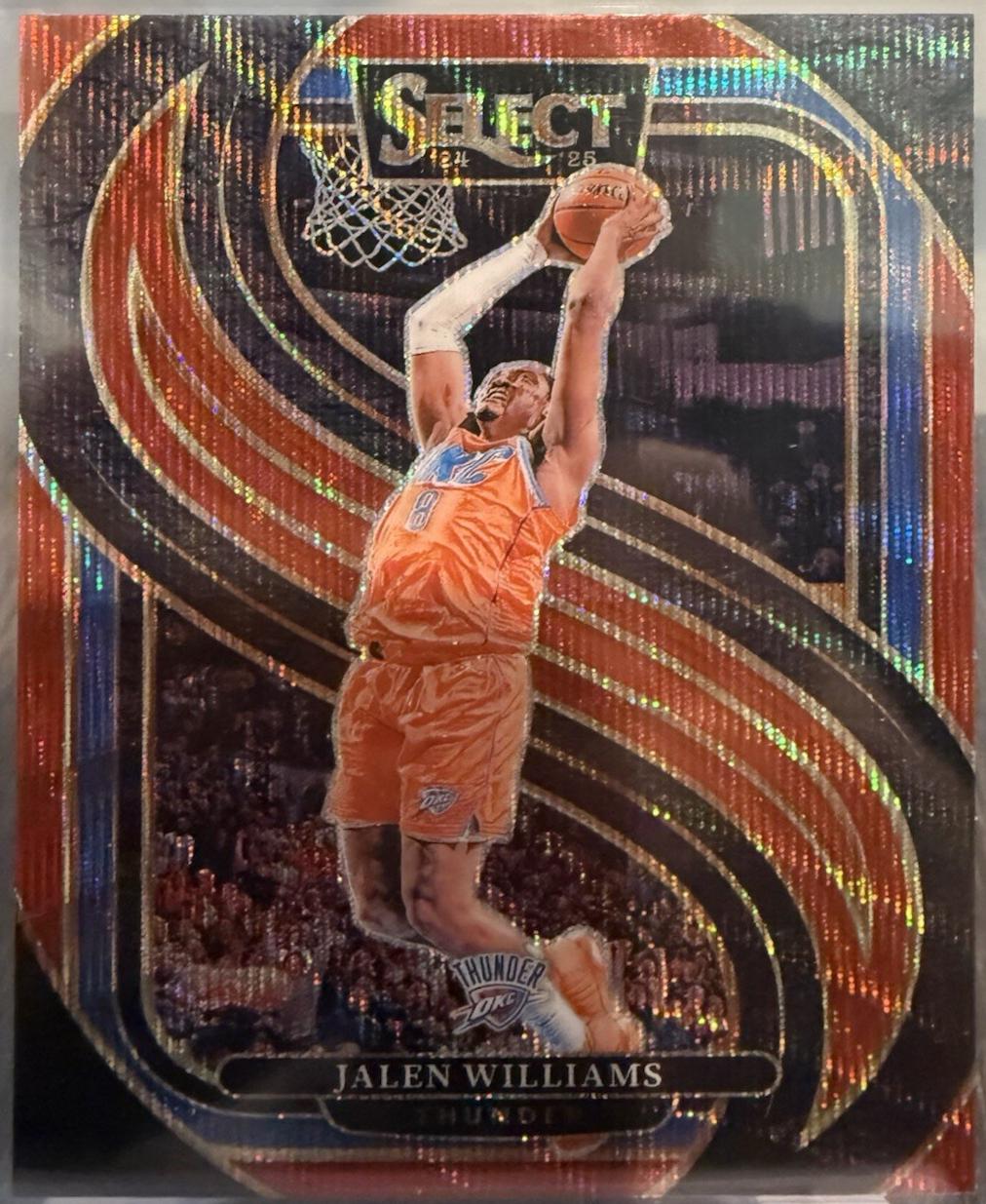 Jalen Williams [Red Wave Prizm] #124