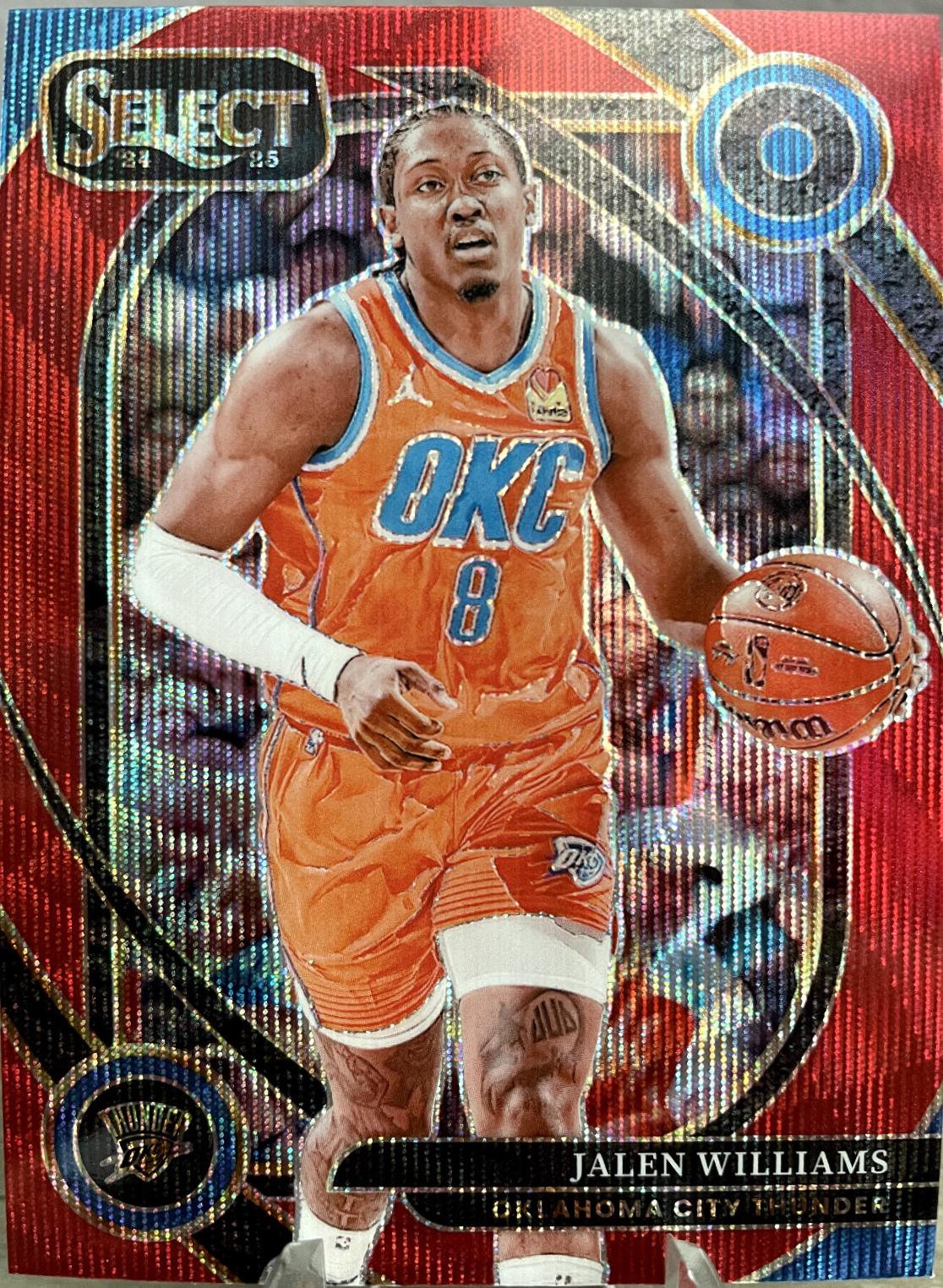 Jalen Williams [Red Wave Prizm] #201