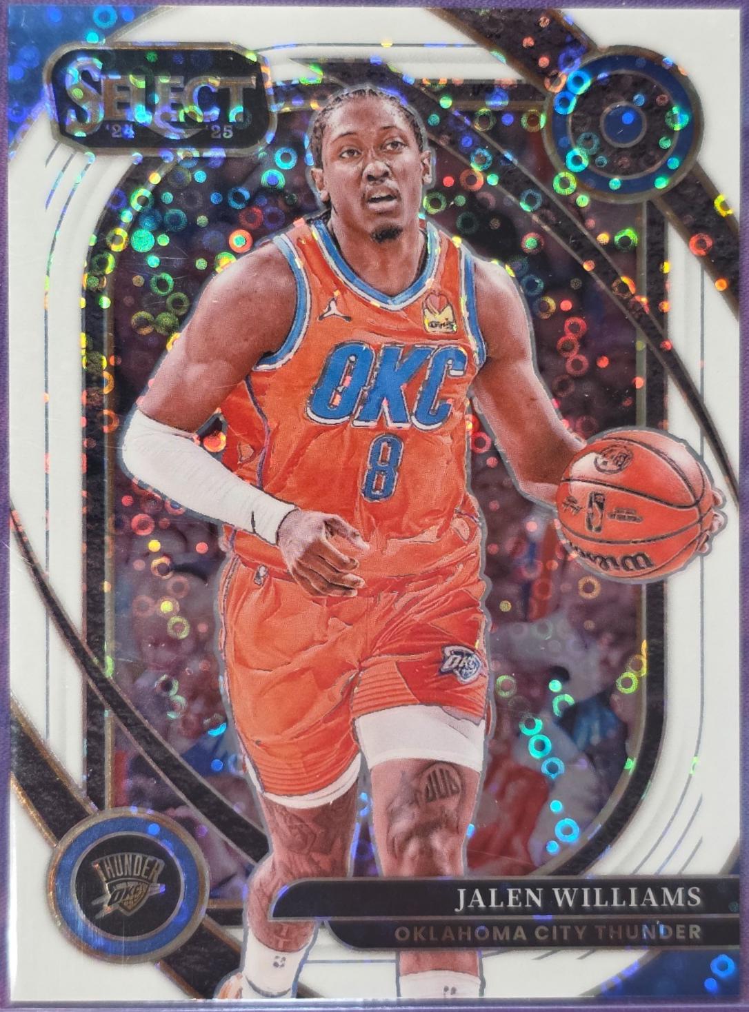 Jalen Williams [White Disco Prizm] #201