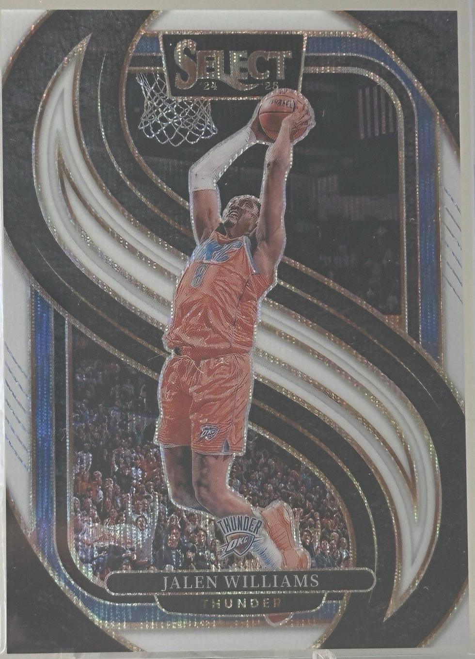 Jalen Williams [White Wave Prizm] #124