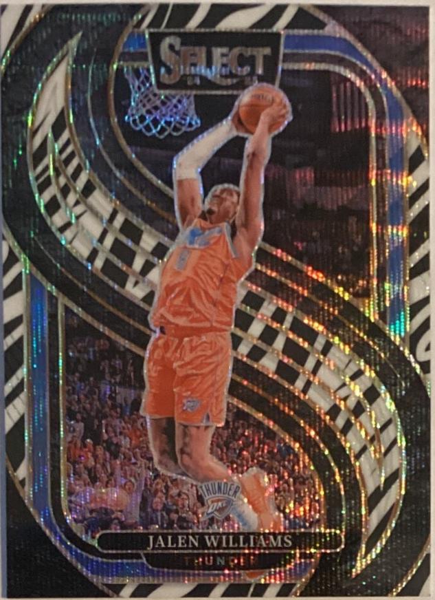 Jalen Williams [Zebra Prizm] #124