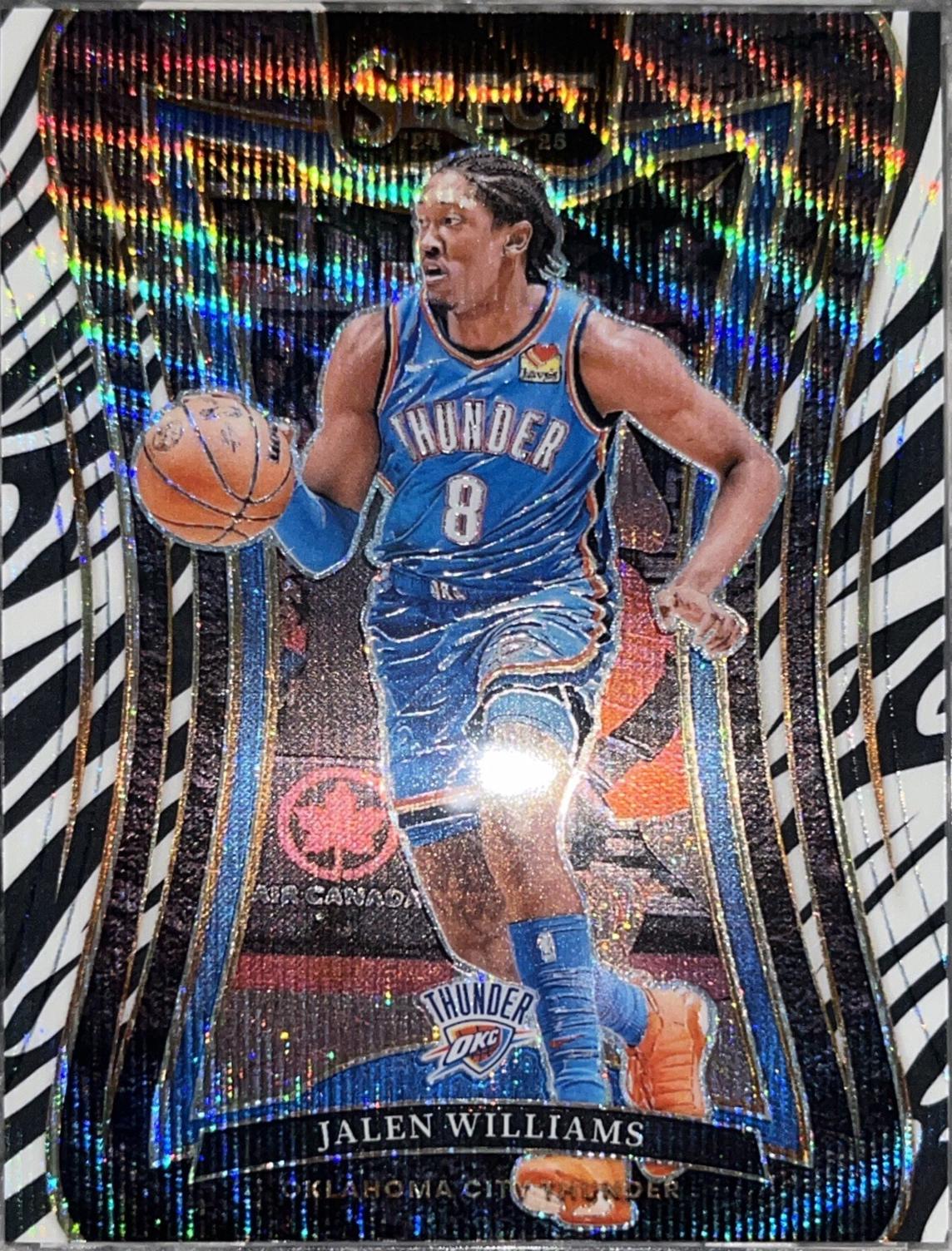 Jalen Williams [Zebra Prizm] #312