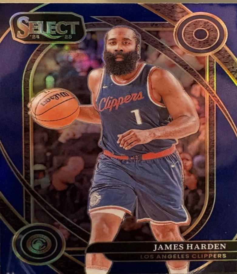 James Harden [Blue Prizm] #202