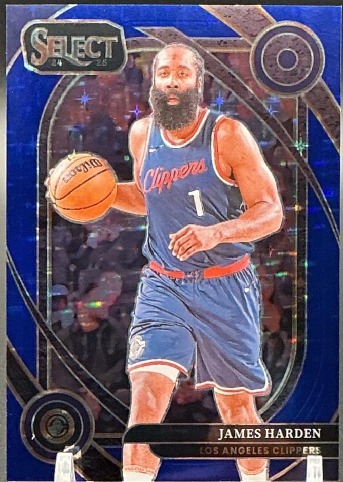 James Harden [Blue Stars Prizm] #202