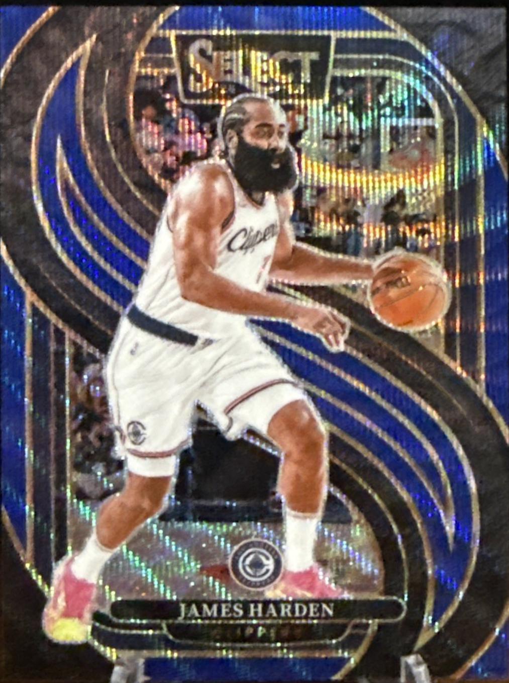 James Harden [Blue Wave Prizm] #103