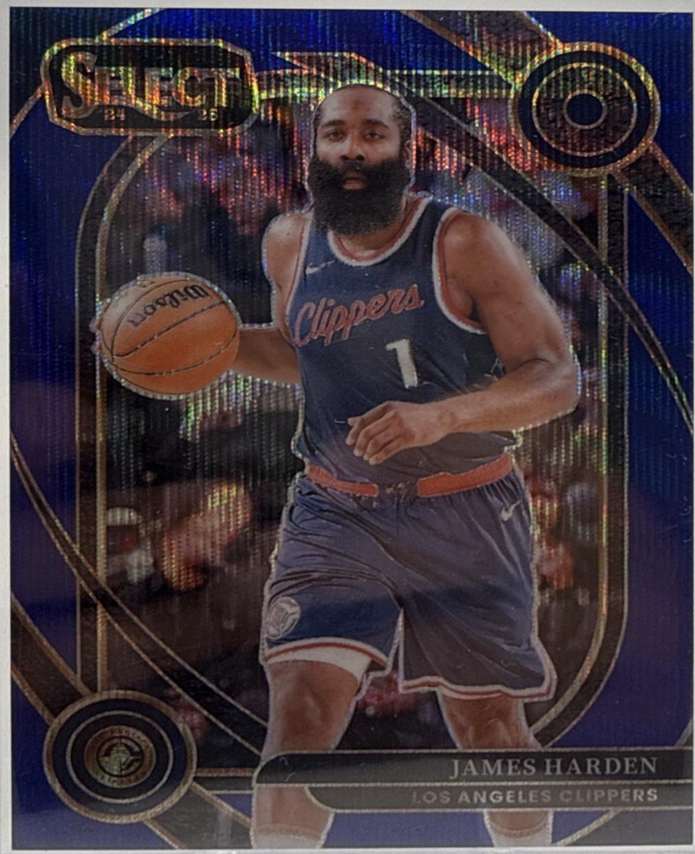 James Harden [Blue Wave Prizm] #202