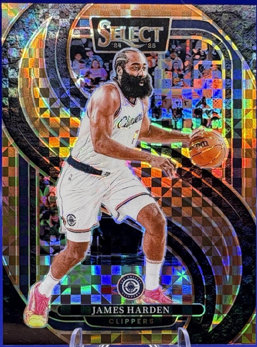 James Harden [Bronze Checker Prizm] #103