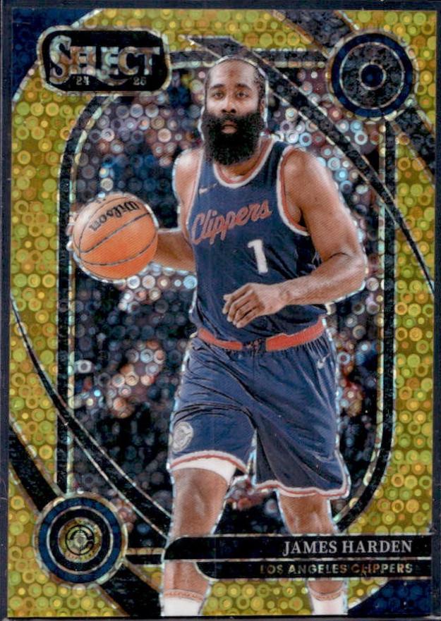 James Harden [Gold Disco Prizm] #202