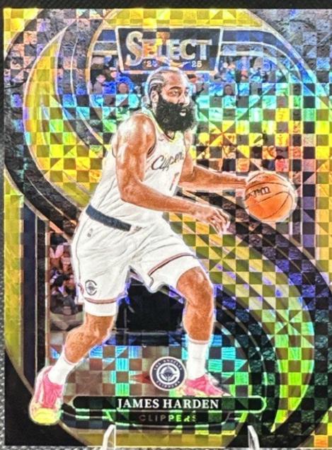 James Harden [Gold Prizm] #103