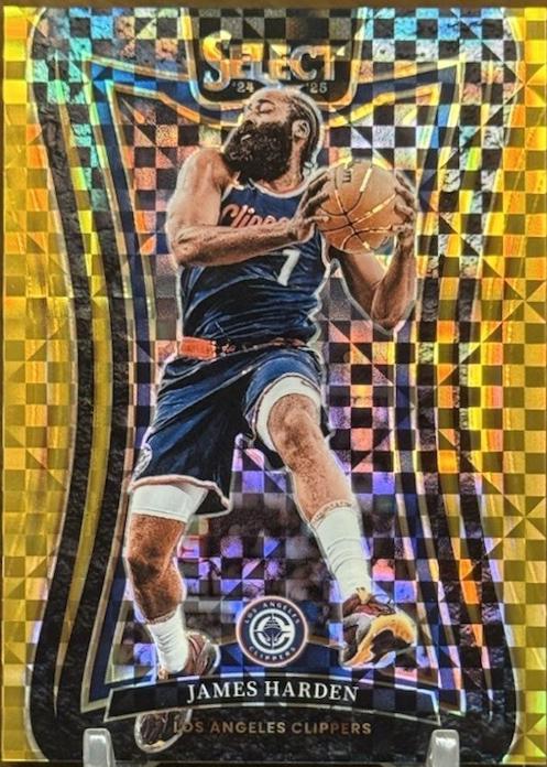 James Harden [Gold Prizm] #351