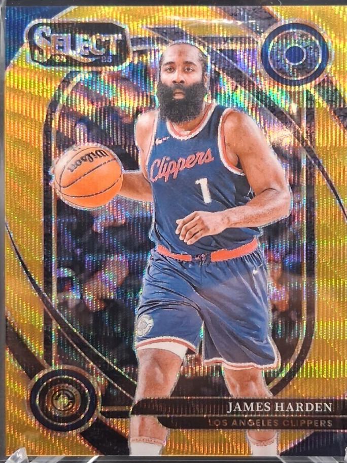 James Harden [Gold Wave Prizm] #202
