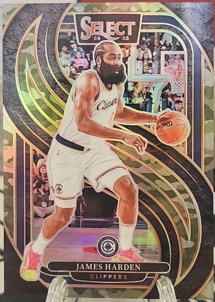 James Harden [Green Camo Prizm] #103