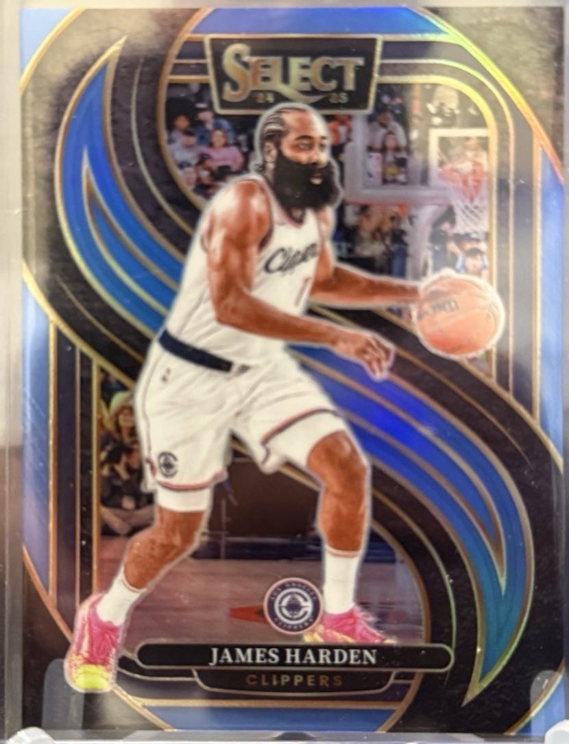 James Harden [Light Blue Prizm] #103