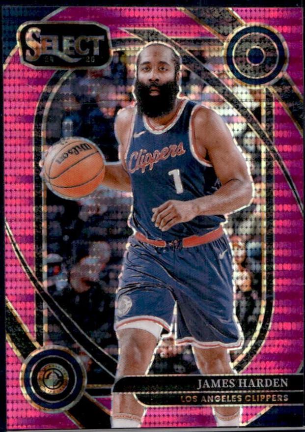 James Harden [Neon Purple Pulsar Prizm] #202